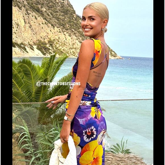 ZARA BLOGGER FAVE!!! Floral Print Midi Dress NWT LAST ONE!!! - Picture 8 of 16